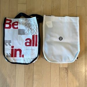 2 lululemon small bags - fairly new